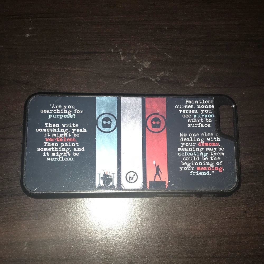 TWENTY ONE PILOTS iPHONE 6/6s CASE